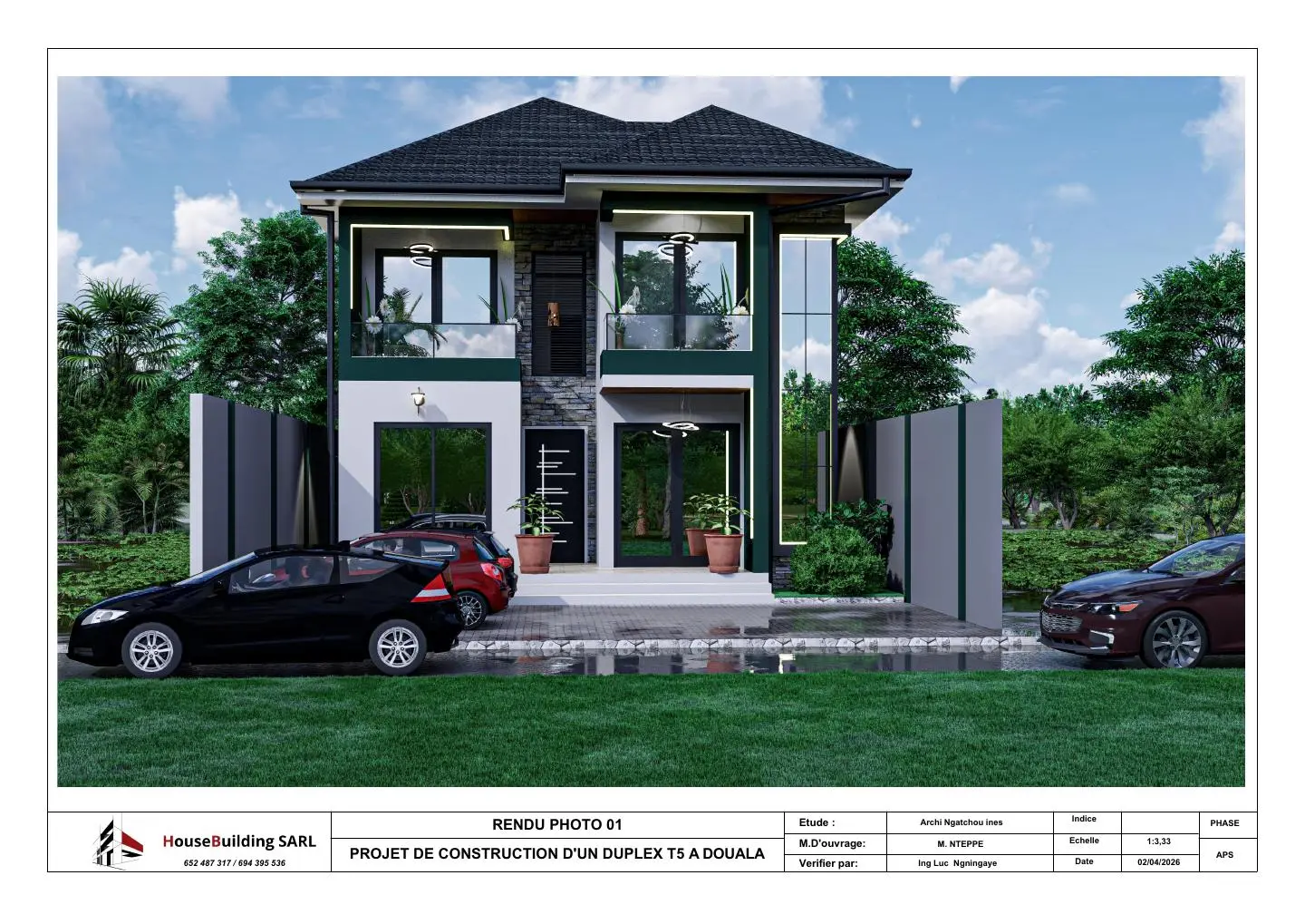 Projet de construction HOUSE BUILDING